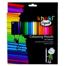 Khoki Expert Colouring Pencils 24's - Premium Quality